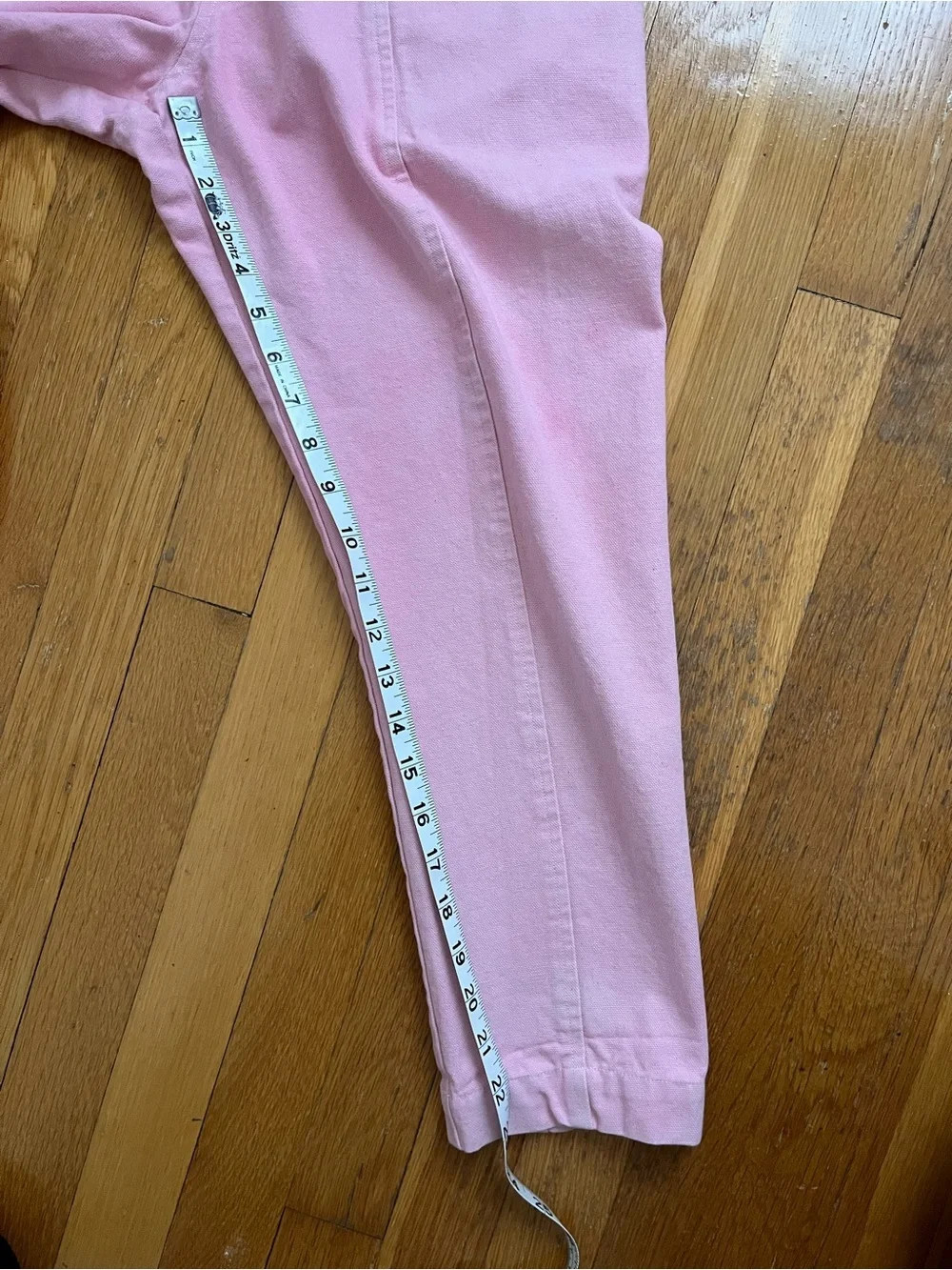 Elizabeth Suzann Clyde Pants Size 0S Short Petite Garment Dye Petal Pink